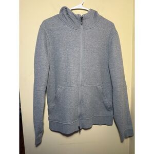 Lululemon Grey Ritual Double-Zip Fleece Lined Jacket | Size Medium | Menswear